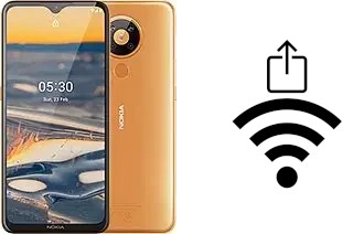 Como gerar um código QR com a senha Wifi em um Nokia 5.3