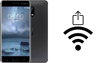 Como gerar um código QR com a senha Wifi em um Nokia 6