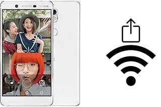 Como gerar um código QR com a senha Wifi em um Nokia 7