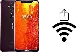 Como gerar um código QR com a senha Wifi em um Nokia 8.1 ( X7)