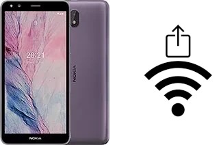 Como gerar um código QR com a senha Wifi em um Nokia C01 Plus