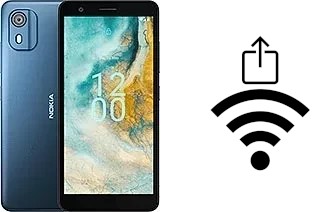 Como gerar um código QR com a senha Wifi em um Nokia C02