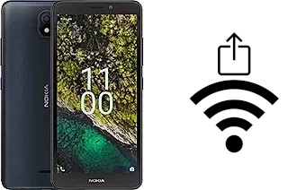 Como gerar um código QR com a senha Wifi em um Nokia C100