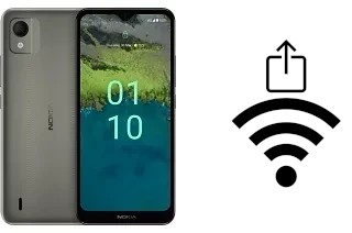 Como gerar um código QR com a senha Wifi em um Nokia C110