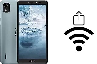 Como gerar um código QR com a senha Wifi em um Nokia C2 2nd Edition