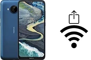 Como gerar um código QR com a senha Wifi em um Nokia C20 Plus