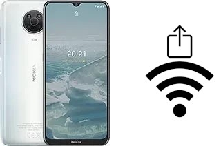 Como gerar um código QR com a senha Wifi em um Nokia G20