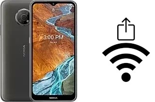 Como gerar um código QR com a senha Wifi em um Nokia G300