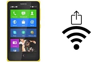 Como gerar um código QR com a senha Wifi em um Nokia X