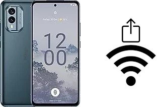 Como gerar um código QR com a senha Wifi em um Nokia X30