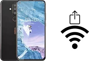 Como gerar um código QR com a senha Wifi em um Nokia X71