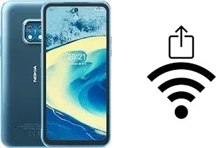 Como gerar um código QR com a senha Wifi em um Nokia XR20