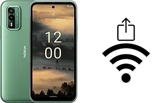 Como gerar um código QR com a senha Wifi em um Nokia XR21