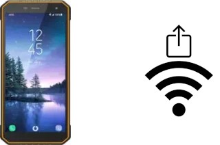 Como gerar um código QR com a senha Wifi em um Nomu S50 Pro