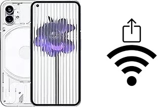 Como gerar um código QR com a senha Wifi em um Nothing Phone (1)