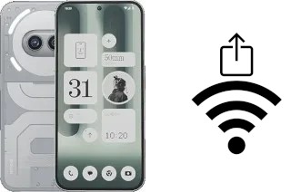 Como gerar um código QR com a senha Wifi em um Nothing Phone (2a) Plus