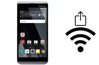 Como gerar um código QR com a senha Wifi em um NTT L-01J