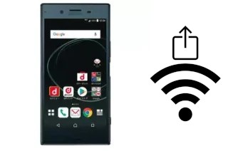 Como gerar um código QR com a senha Wifi em um NTT SO-01K