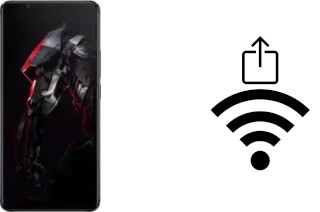 Como gerar um código QR com a senha Wifi em um nubia Red Magic Mars