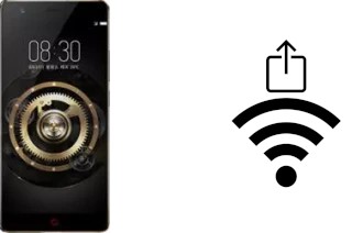 Como gerar um código QR com a senha Wifi em um nubia Z17 Lite