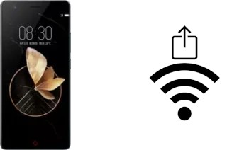 Como gerar um código QR com a senha Wifi em um nubia Z17