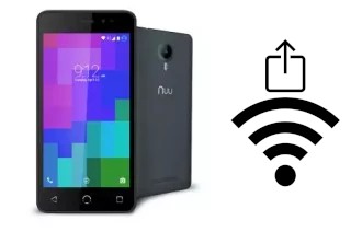 Como gerar um código QR com a senha Wifi em um NUU-mobile Nuu mobile A3