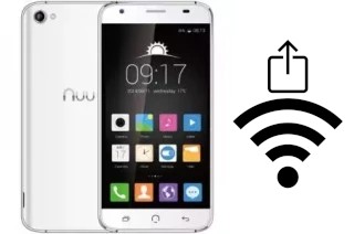 Como gerar um código QR com a senha Wifi em um NUU-mobile Nuu mobile X4