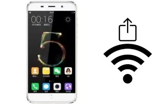 Como gerar um código QR com a senha Wifi em um NUU-mobile NUU NU5