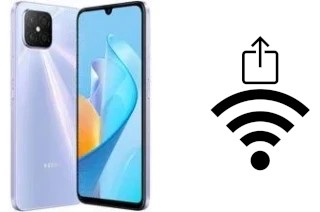 Como gerar um código QR com a senha Wifi em um NZONE S7 PRO+ 5G