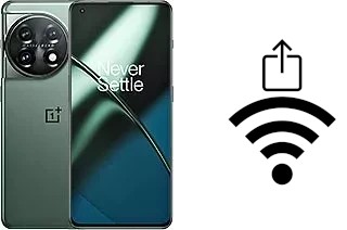 Como gerar um código QR com a senha Wifi em um OnePlus 11