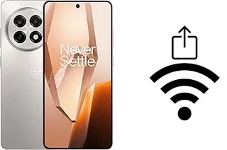 Como gerar um código QR com a senha Wifi em um OnePlus 13R