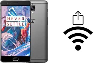 Como gerar um código QR com a senha Wifi em um OnePlus 3