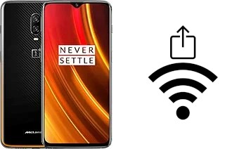 Como gerar um código QR com a senha Wifi em um OnePlus 6T McLaren