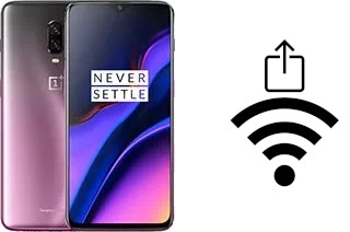 Como gerar um código QR com a senha Wifi em um OnePlus 6T