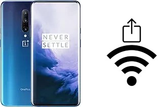 Como gerar um código QR com a senha Wifi em um OnePlus 7 Pro 5G