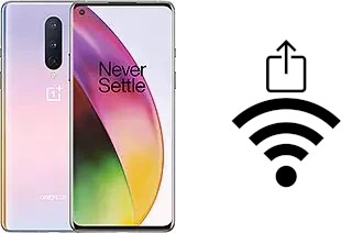 Como gerar um código QR com a senha Wifi em um OnePlus 8 5G (T-Mobile)