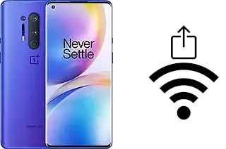 Como gerar um código QR com a senha Wifi em um OnePlus 8 Pro