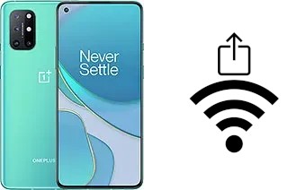 Como gerar um código QR com a senha Wifi em um OnePlus 8T+ 5G