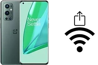 Como gerar um código QR com a senha Wifi em um OnePlus 9 Pro