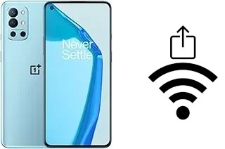 Como gerar um código QR com a senha Wifi em um OnePlus 9R