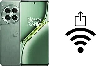 Como gerar um código QR com a senha Wifi em um OnePlus Ace 3 Pro