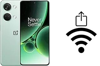 Como gerar um código QR com a senha Wifi em um OnePlus Nord 3