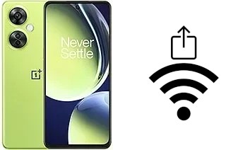 Como gerar um código QR com a senha Wifi em um OnePlus Nord CE 3 Lite