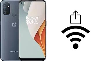 Como gerar um código QR com a senha Wifi em um OnePlus Nord N100