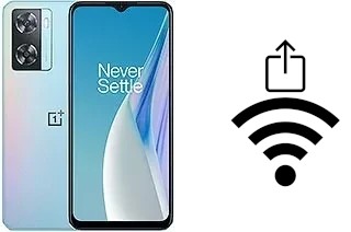 Como gerar um código QR com a senha Wifi em um OnePlus Nord N20 SE