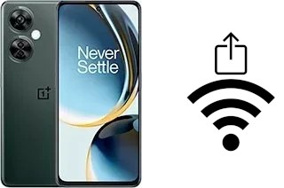 Como gerar um código QR com a senha Wifi em um OnePlus Nord N30