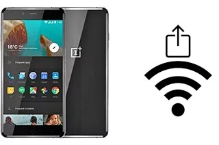 Como gerar um código QR com a senha Wifi em um OnePlus X