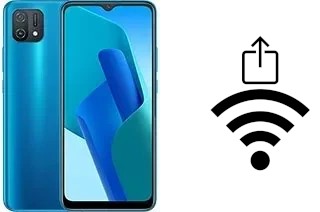 Como gerar um código QR com a senha Wifi em um Oppo A16e