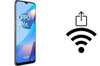 Como gerar um código QR com a senha Wifi em um Oppo a16s