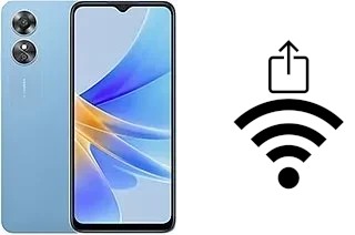 Como gerar um código QR com a senha Wifi em um Oppo A17